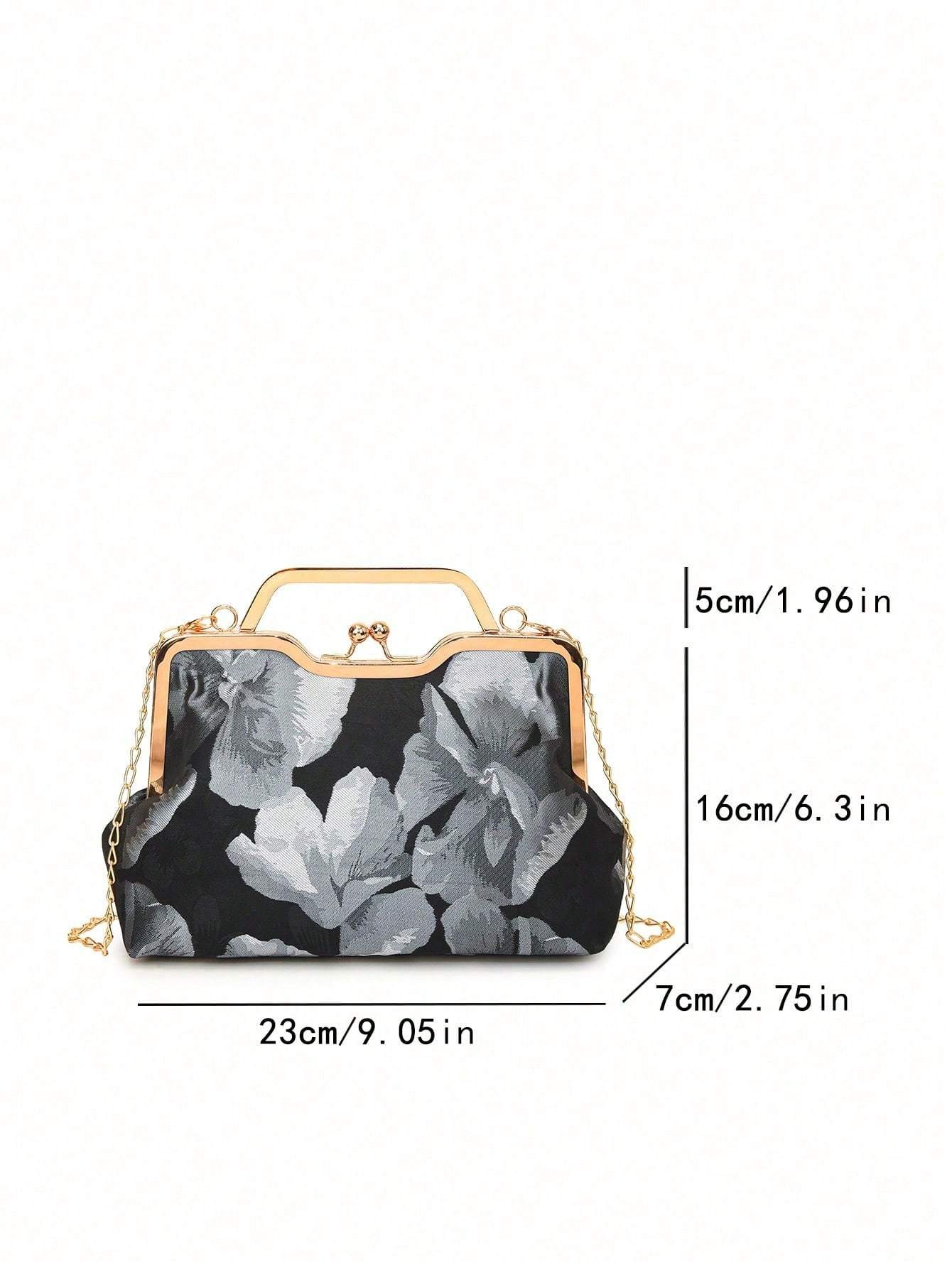 Retro Small Square Crossbody Bag – Trendy Shoulder Handbag for Women