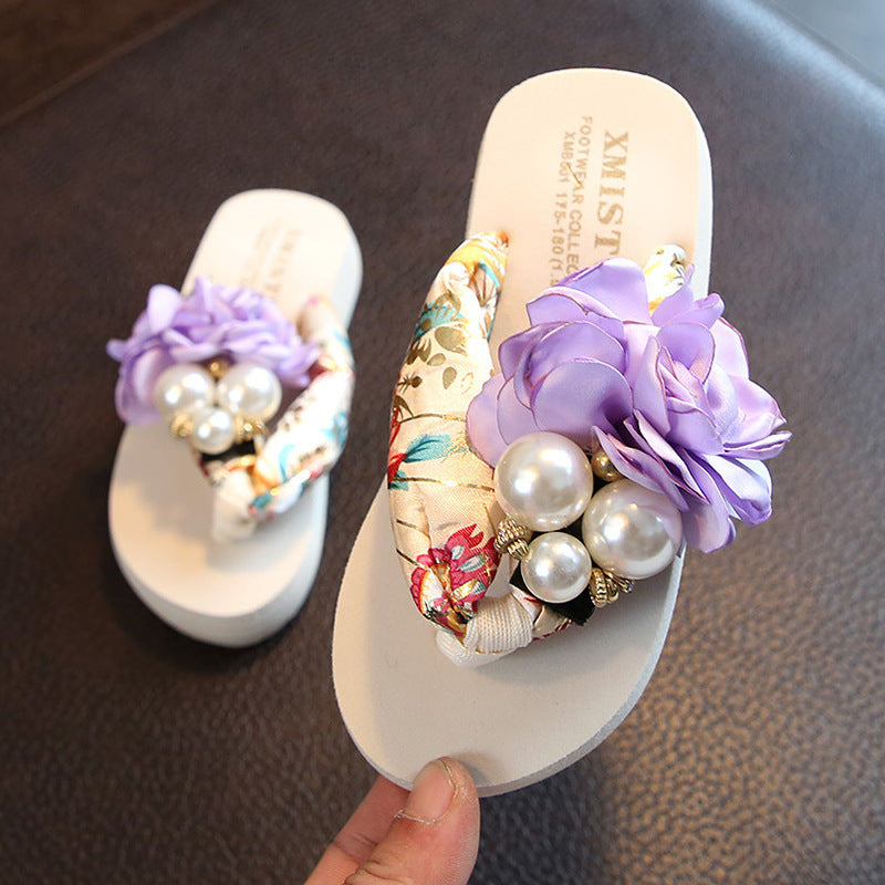 Fashionable beach shoes clip foot SandalFashionable Summer Beach Sandals | Lightweight Slip-On Clip Foot Sandals for Women