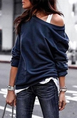 Elegant Round Neck Long Sleeve Blouse – Stylish & Comfortable Casual Top for Women”