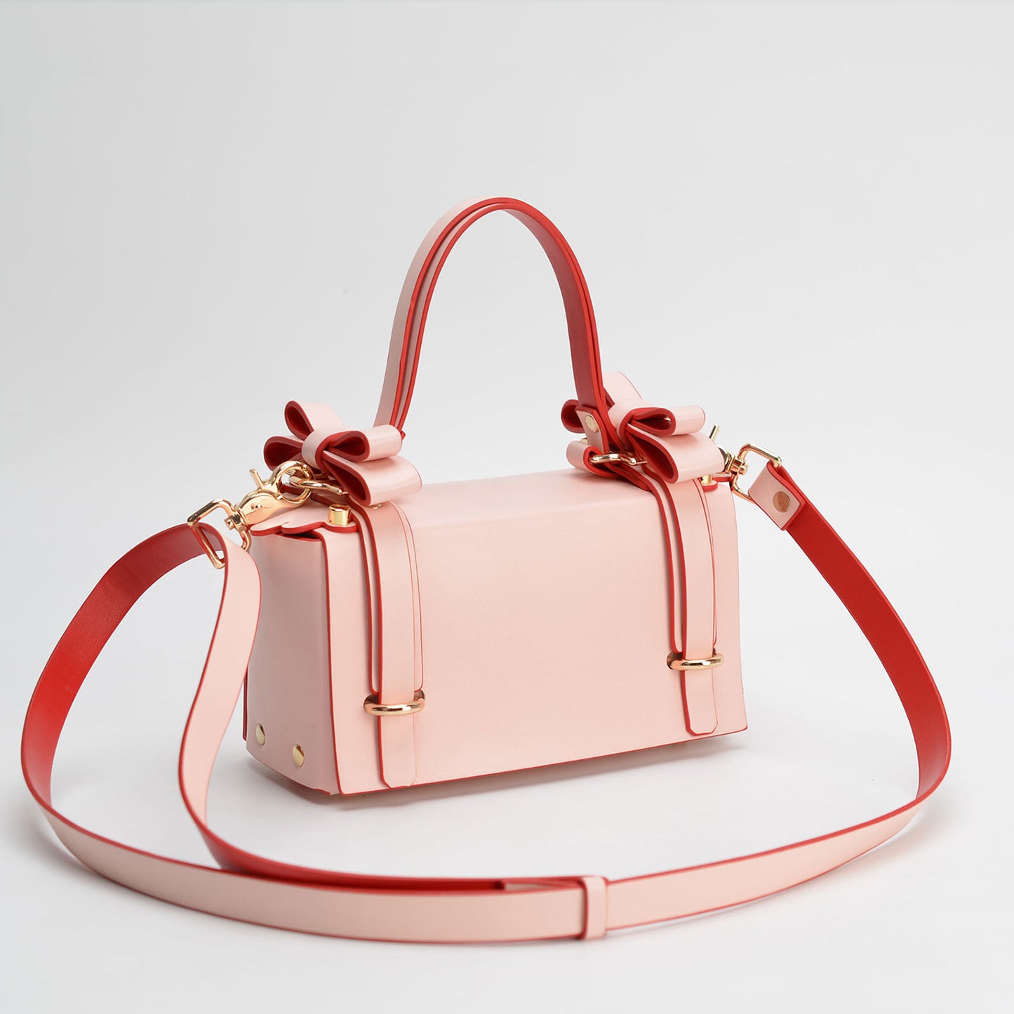 Elegant Women’s 3D Bow Rivet Retro Shoulder Bag – Stylish Small Handbag for Daily & Party Use