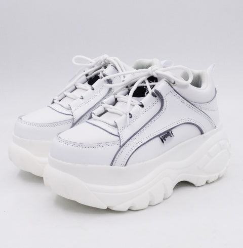 Women’s White Platform Sneakers – Trendy, Lightweight & Comfy Shoes