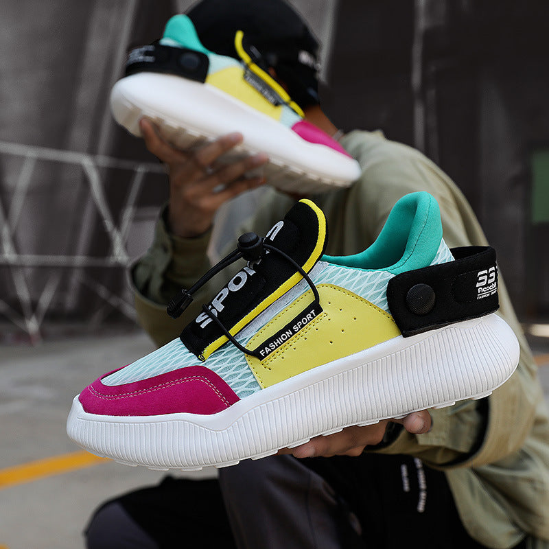 Trendy Elevated Casual Sneakers | Unisex Lightweight Fashion Shoes for Daily Wear