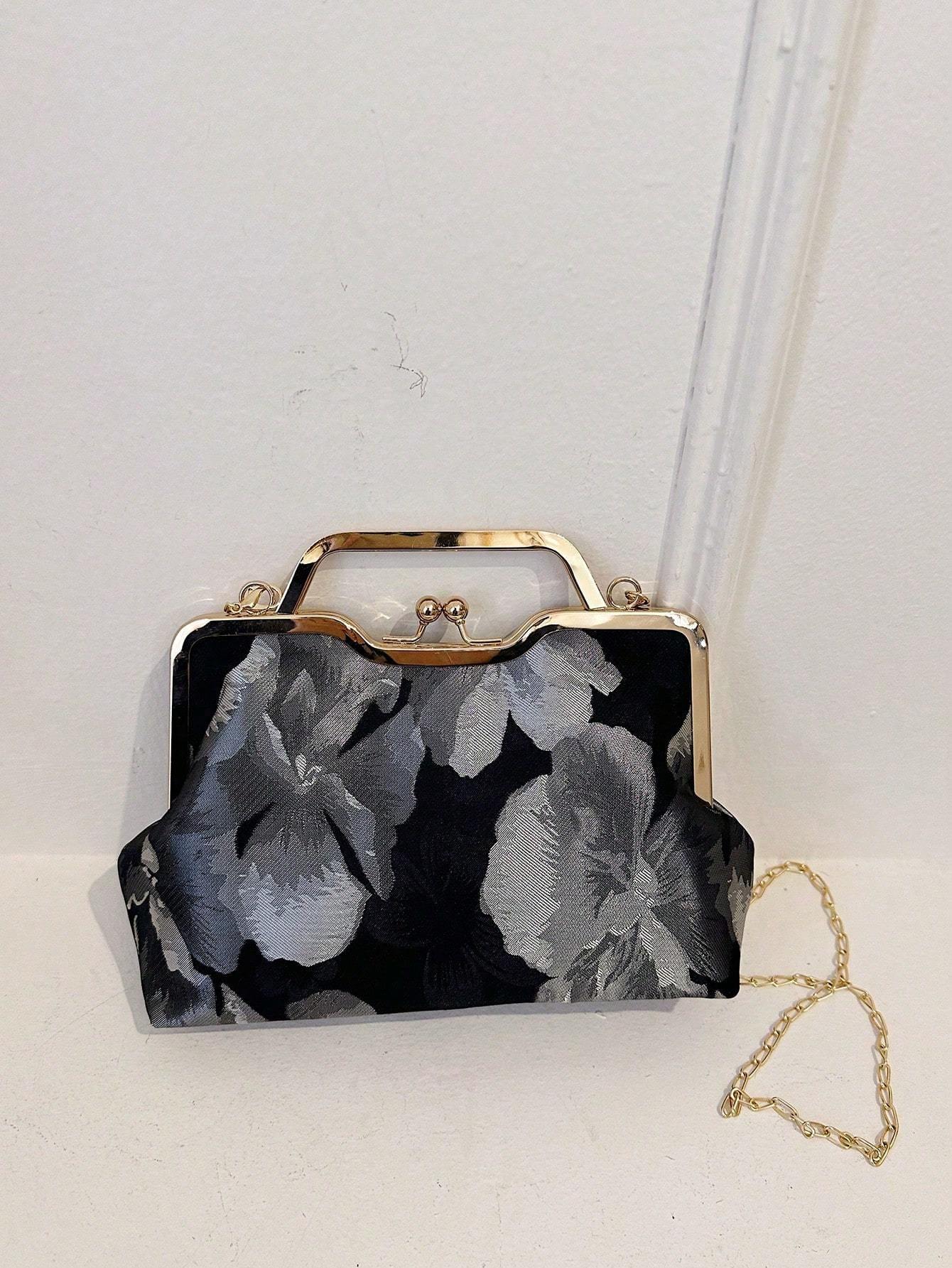 Retro Small Square Crossbody Bag – Trendy Shoulder Handbag for Women
