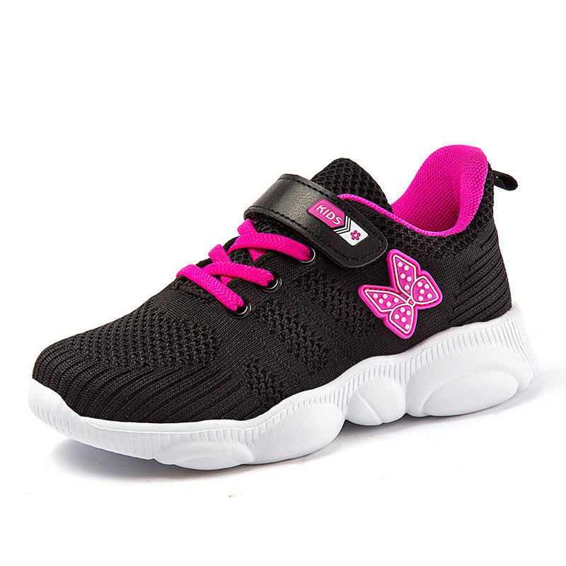 Kids’ Cute Bear Sneakers – Lightweight & Comfortable School Shoes