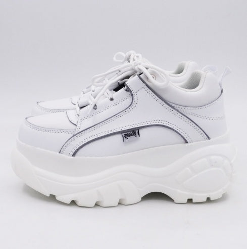 Women’s White Platform Sneakers – Trendy, Lightweight & Comfy Shoes