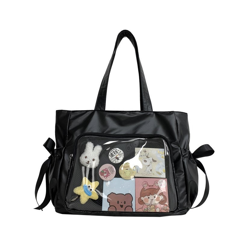 Women's Versatile Tote Bag Portable Shoulder Bag