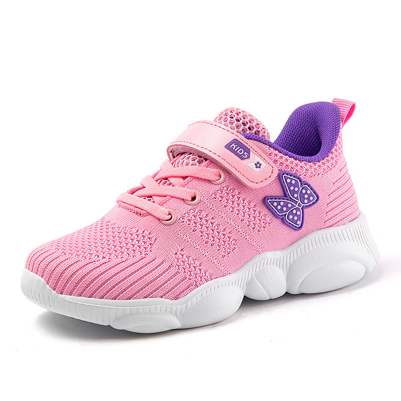 Kids’ Cute Bear Sneakers – Lightweight & Comfortable School Shoes