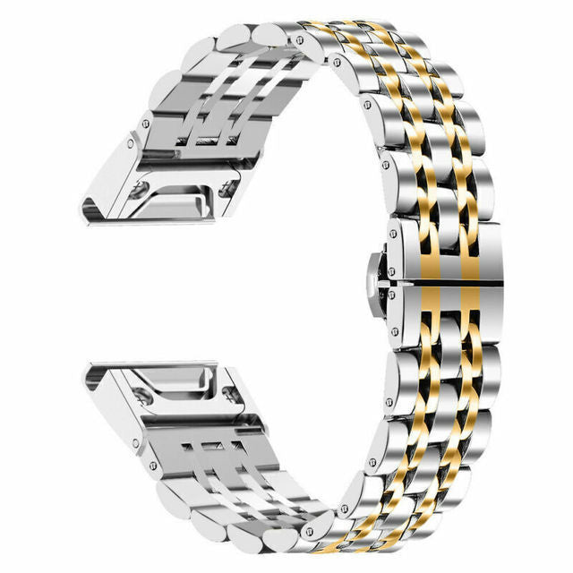 Stainless Steel Smart Watch | Metal Strap Design