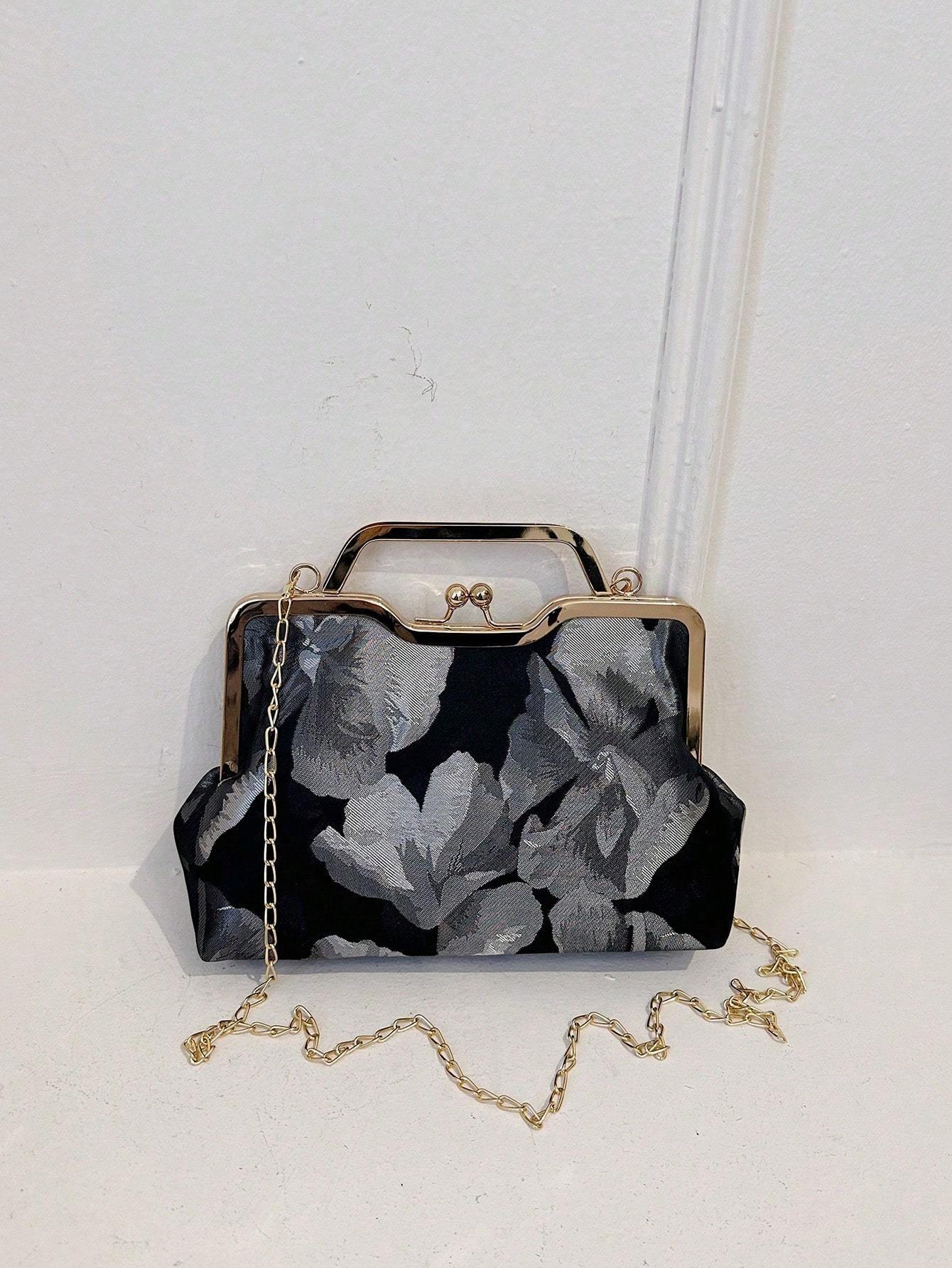 Retro Small Square Crossbody Bag – Trendy Shoulder Handbag for Women