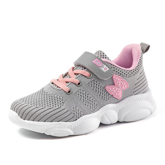 Kids’ Cute Bear Sneakers – Lightweight & Comfortable School Shoes