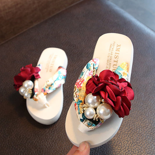 Fashionable beach shoes clip foot SandalFashionable Summer Beach Sandals | Lightweight Slip-On Clip Foot Sandals for  Women