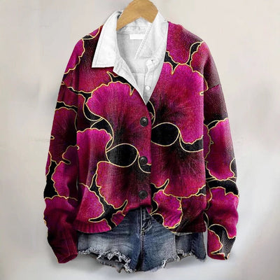 3D Floral Coat | Autumn Winter Style - MH TRENDS & STYLES