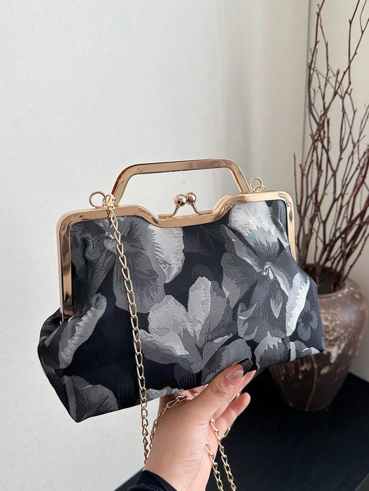 Retro Small Square Crossbody Bag – Trendy Shoulder Handbag for Women