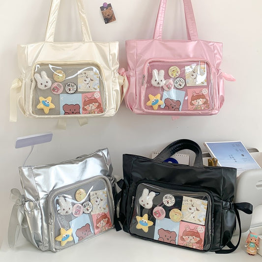 Women's Versatile Tote Bag Portable Shoulder Bag