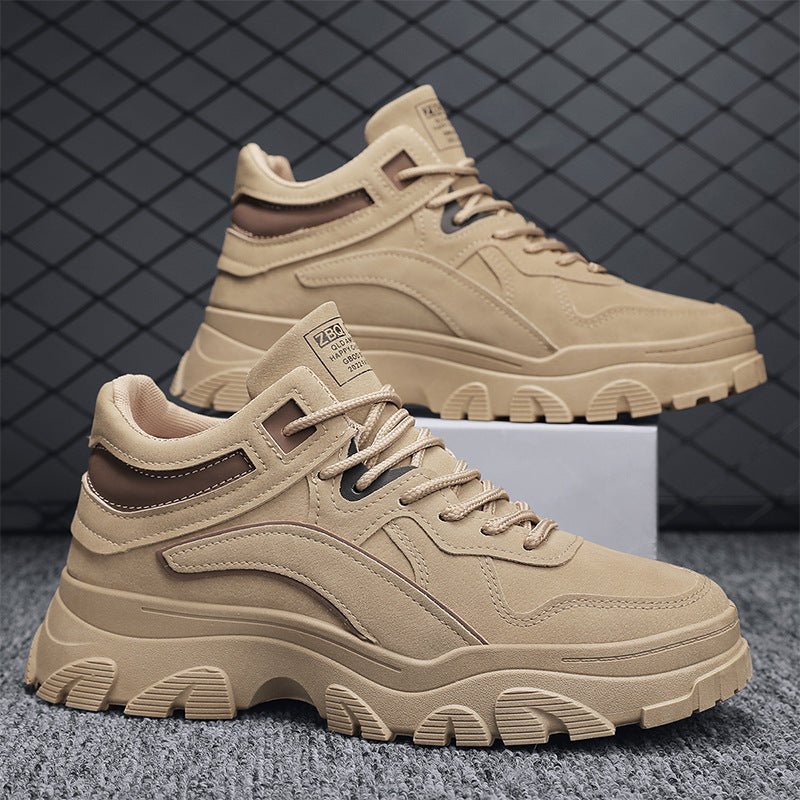 All - match Work Low - top Short Booties Male - MH TRENDS & STYLES