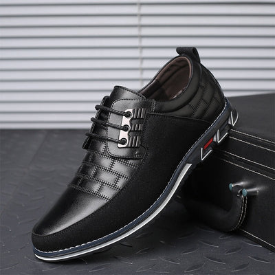 Casual Leather Shoes Men's Shoes British Shoes - MH TRENDS & STYLES