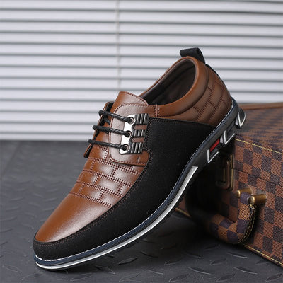 Casual Leather Shoes Men's Shoes British Shoes - MH TRENDS & STYLES