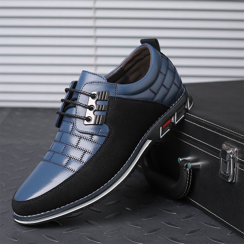 Casual Leather Shoes Men's Shoes British Shoes - MH TRENDS & STYLES