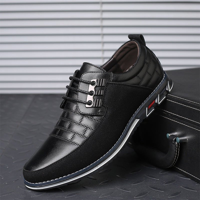 Casual Leather Shoes Men's Shoes British Shoes - MH TRENDS & STYLES