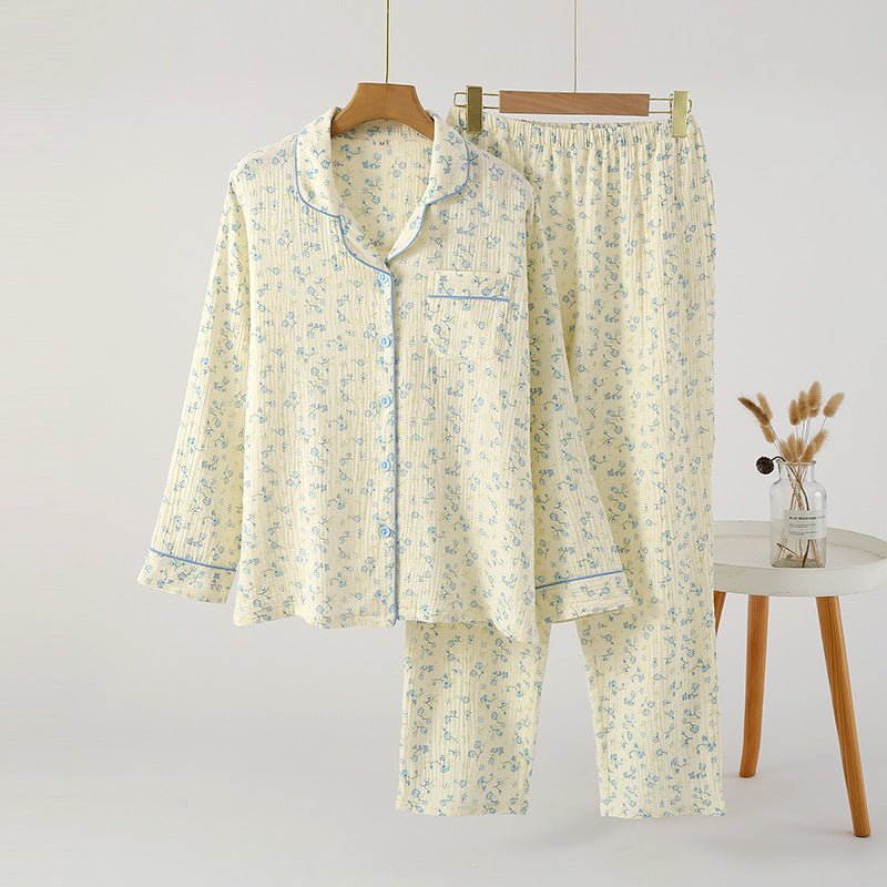 Cotton Printed Long Sleeve Loose Home Wear Suit - MH TRENDS & STYLES