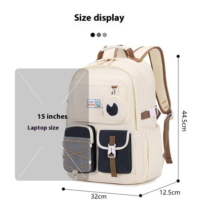 Cute Schoolbag Large Capacity Student Backpack - MH TRENDS & STYLES