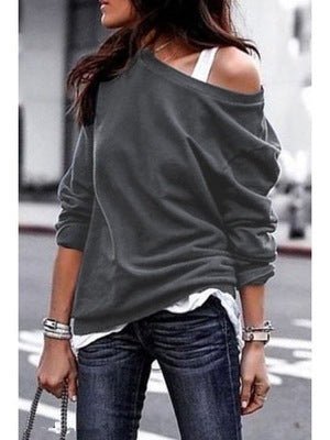 Elegant Round Neck Long Sleeve Blouse – Stylish & Comfortable Casual Top for Women” - MH TRENDS & STYLES
