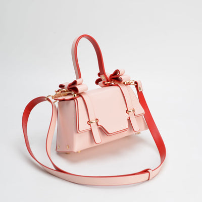 Elegant Women’s 3D Bow Rivet Retro Shoulder Bag – Stylish Small Handbag for Daily & Party Use - MH TRENDS & STYLES