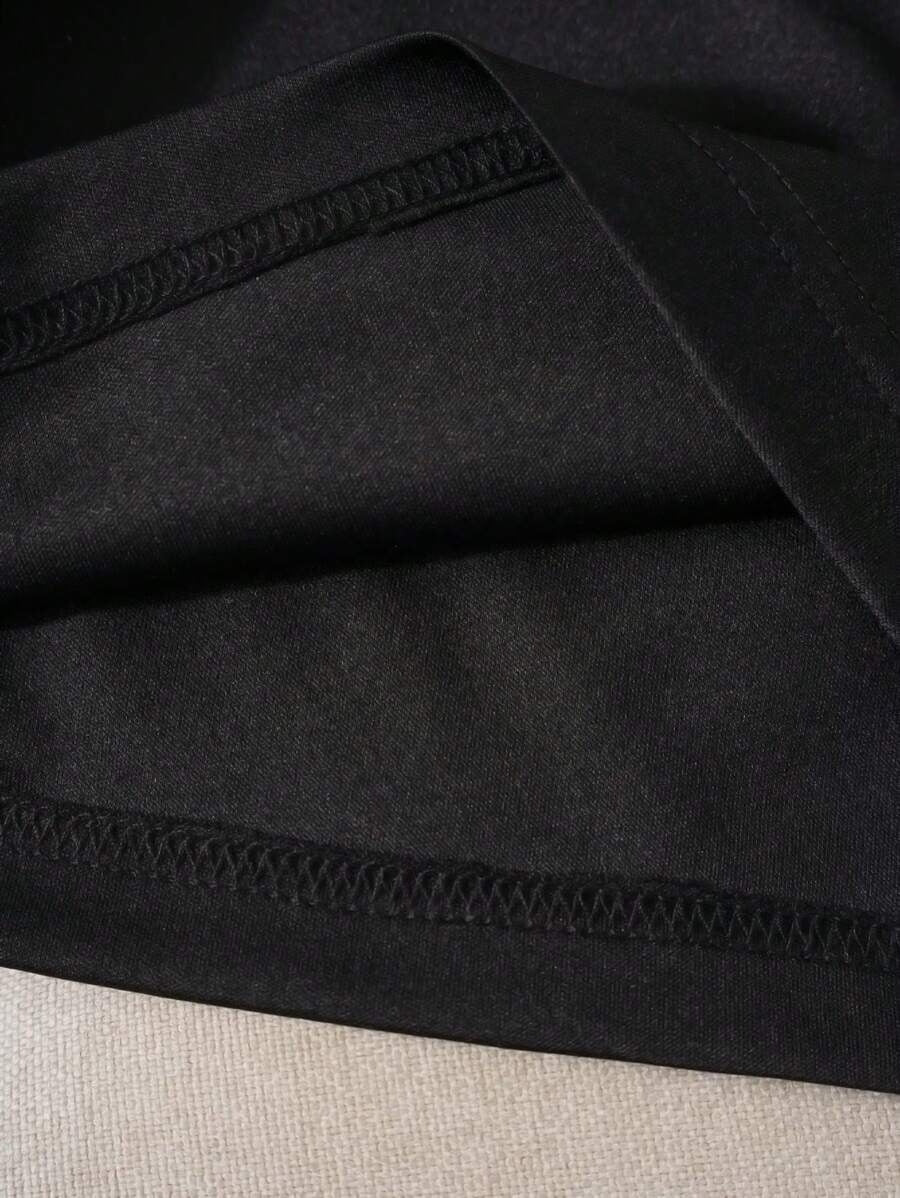 Hong Kong Style Sunset Pattern Printed Short - sleeved T-shirt - MH TRENDS & STYLES