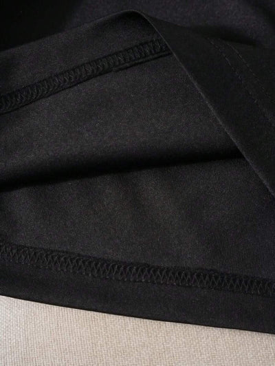 Hong Kong Style Sunset Pattern Printed Short - sleeved T-shirt - MH TRENDS & STYLES