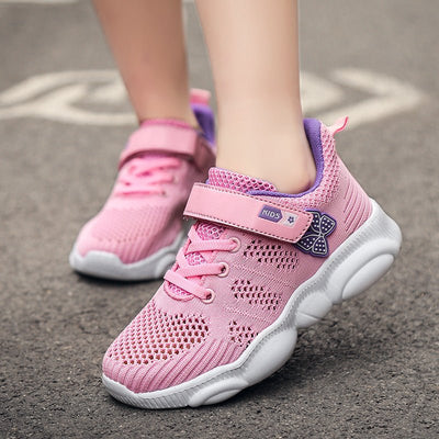 Kids’ Cute Bear Sneakers – Lightweight & Comfortable School Shoes - MH TRENDS & STYLES