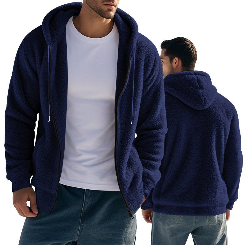 Loose Cardigan Casual Hooded Jacket Sweater Men - MH TRENDS & STYLES