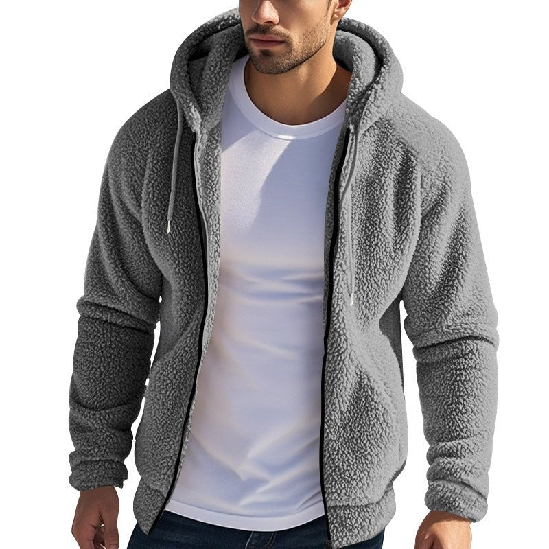 Loose Cardigan Casual Hooded Jacket Sweater Men - MH TRENDS & STYLES