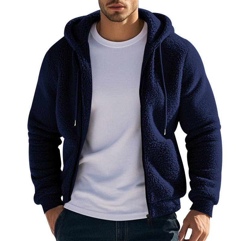 Loose Cardigan Casual Hooded Jacket Sweater Men - MH TRENDS & STYLES