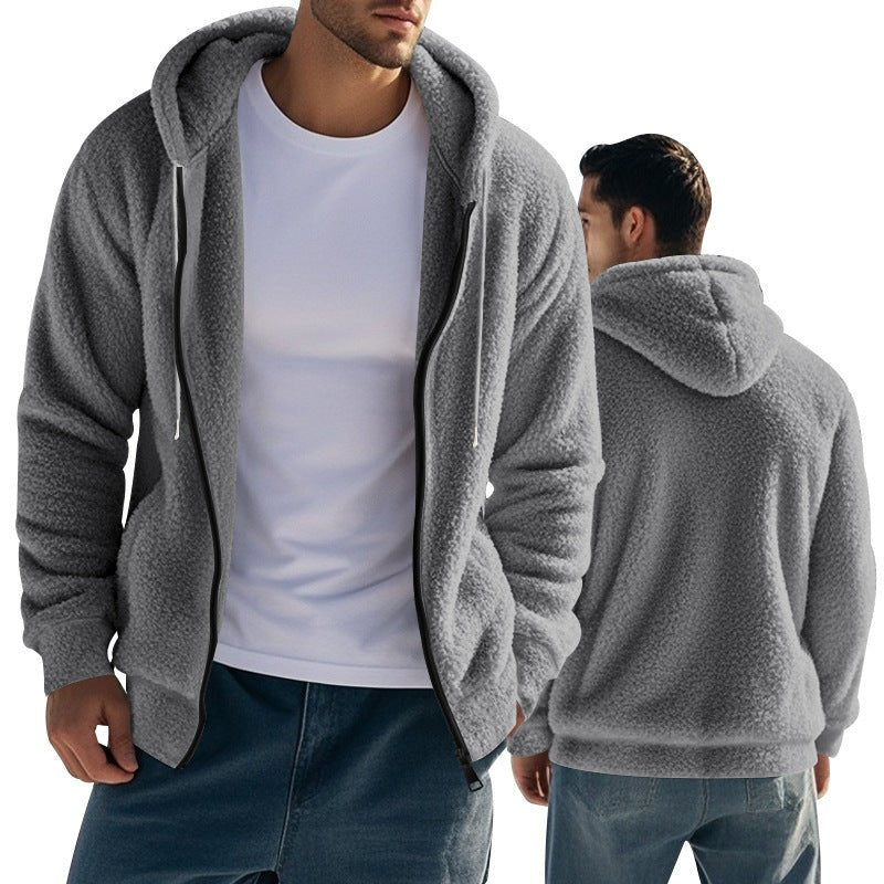 Loose Cardigan Casual Hooded Jacket Sweater Men - MH TRENDS & STYLES