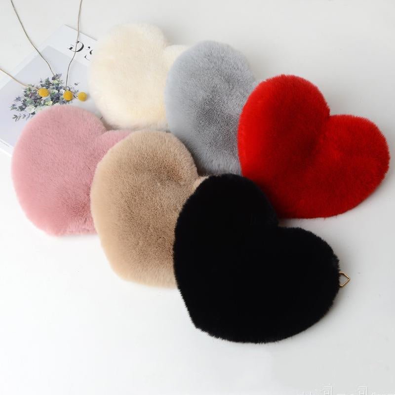 Love Bags For Women Plush Chain Shoulder Bags Valentine's Day Party Bag - MH TRENDS & STYLES