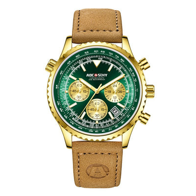 Luxury Men’s Waterproof Luminous Watch – Multi - Functional Premium Timepiece - MH TRENDS & STYLES