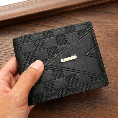 Men's Wallet Short Business Wallet - MH TRENDS & STYLES