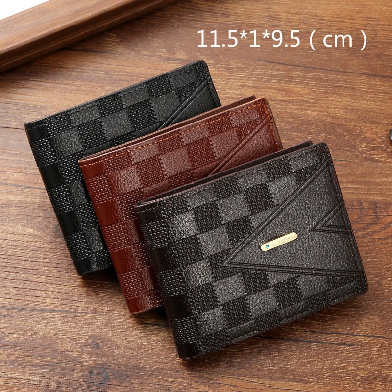 Men's Wallet Short Business Wallet - MH TRENDS & STYLES