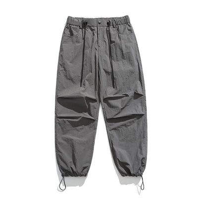 “Men’s Wide - Leg Ice Silk Overalls – Lightweight & Quick - Drying Casual Pants” - MH TRENDS & STYLES