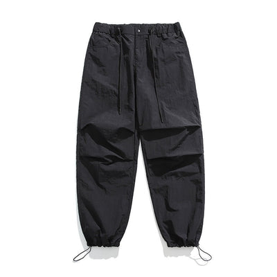 “Men’s Wide - Leg Ice Silk Overalls – Lightweight & Quick - Drying Casual Pants” - MH TRENDS & STYLES