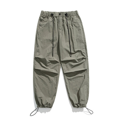 “Men’s Wide - Leg Ice Silk Overalls – Lightweight & Quick - Drying Casual Pants” - MH TRENDS & STYLES