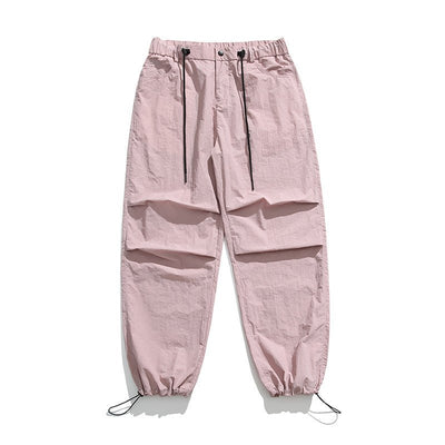 “Men’s Wide - Leg Ice Silk Overalls – Lightweight & Quick - Drying Casual Pants” - MH TRENDS & STYLES