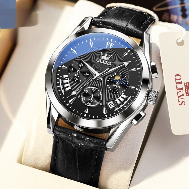 Multifunction Quartz Watch Timing With Calendar For Men - MH TRENDS & STYLES
