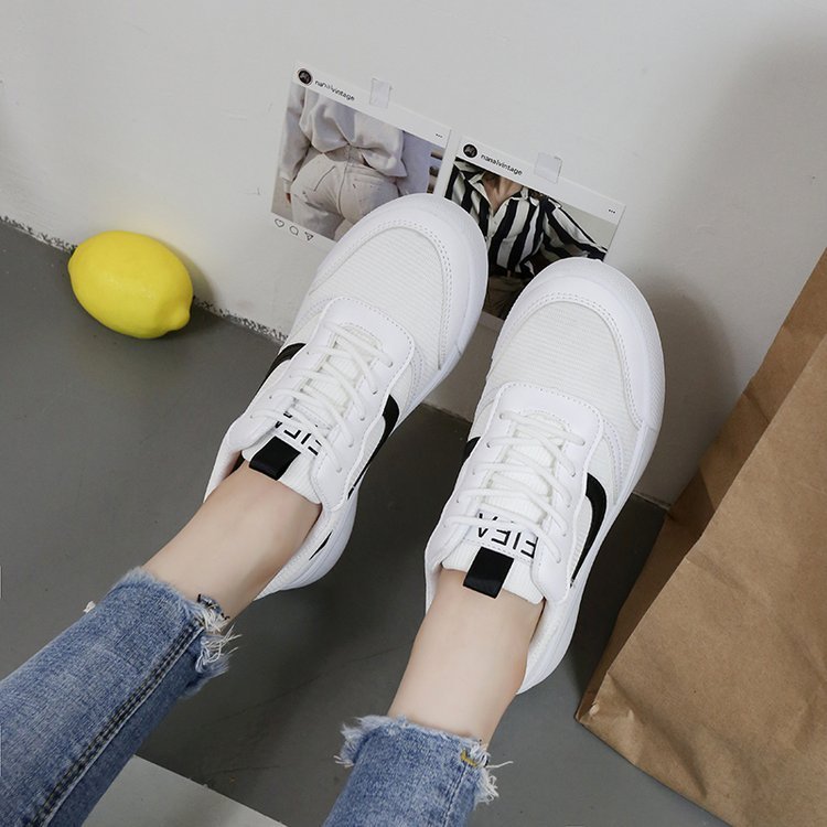 New ins sneakers female Korean version of ulzzang Harajuku autumn shoes - MH TRENDS & STYLES