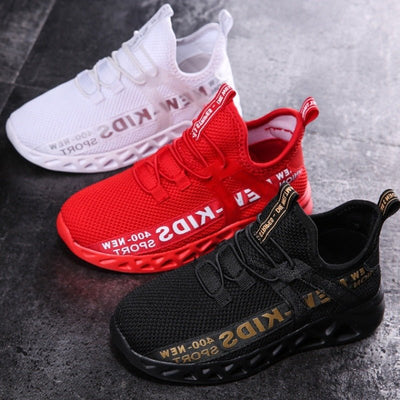 New Mesh Kids Sneakers Lightweight Children Shoes Casual Breathable Boys Shoes Non - slip Girls Sneakers - MH TRENDS & STYLES