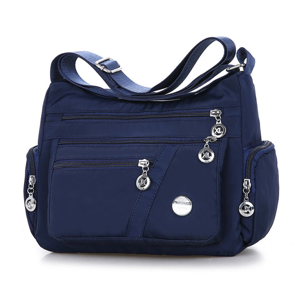 Nylon Multi - Compartment Casual One - Shoulder Messenger Bag - MH TRENDS & STYLES