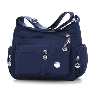 Nylon Multi - Compartment Casual One - Shoulder Messenger Bag - MH TRENDS & STYLES