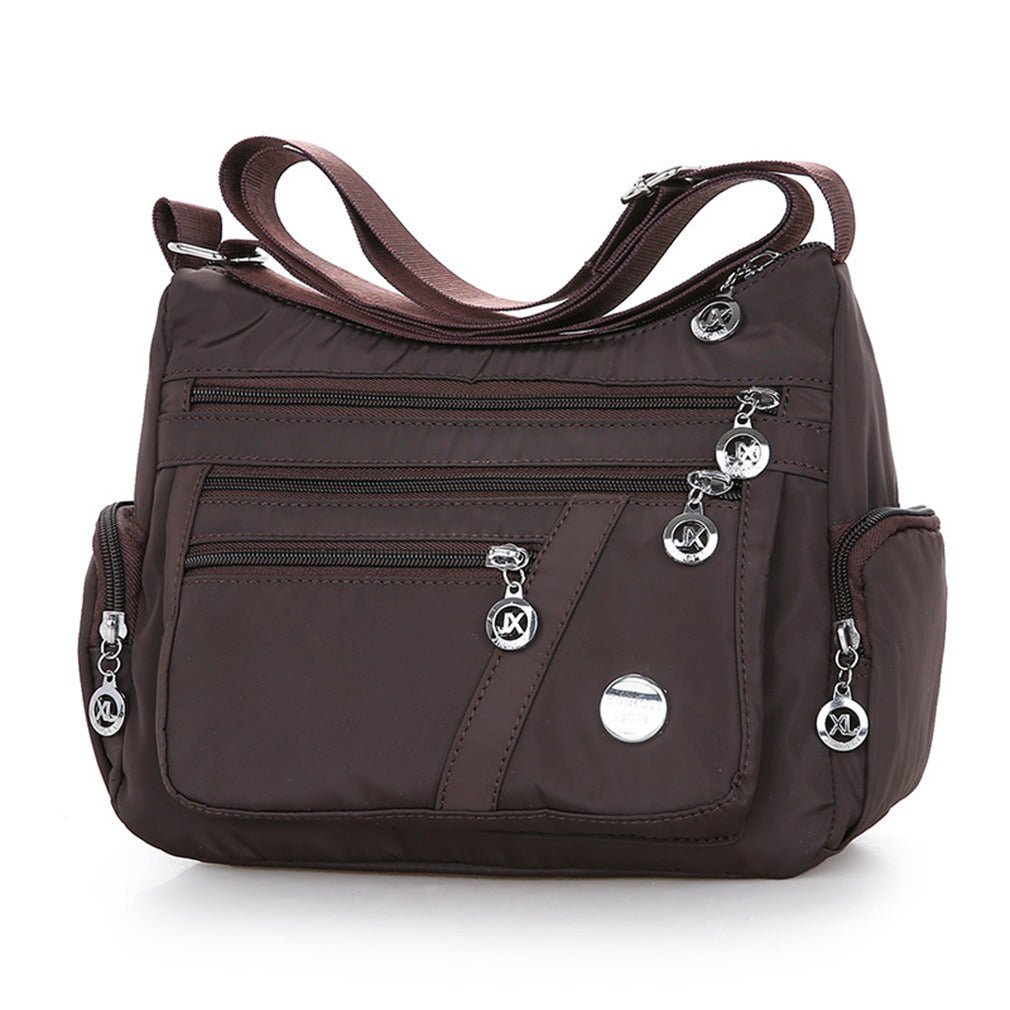 Nylon Multi - Compartment Casual One - Shoulder Messenger Bag - MH TRENDS & STYLES