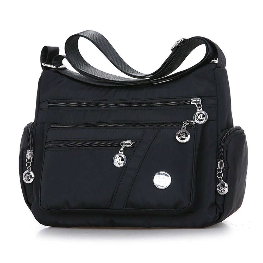 Nylon Multi - Compartment Casual One - Shoulder Messenger Bag - MH TRENDS & STYLES