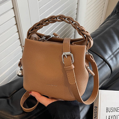 One - shoulder Crossbody Design Portable Bucket Bag - MH TRENDS & STYLES